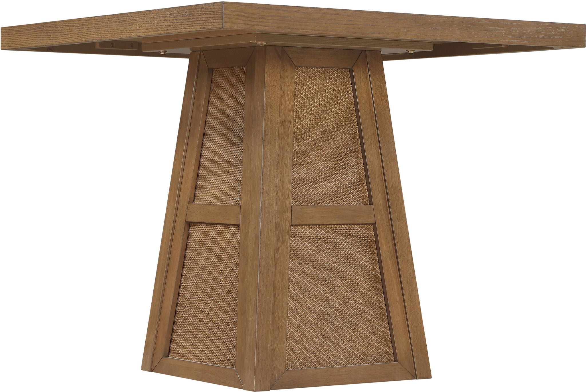 Fenwick - Cane Oak Veneer And Solid Wood Dining Table
