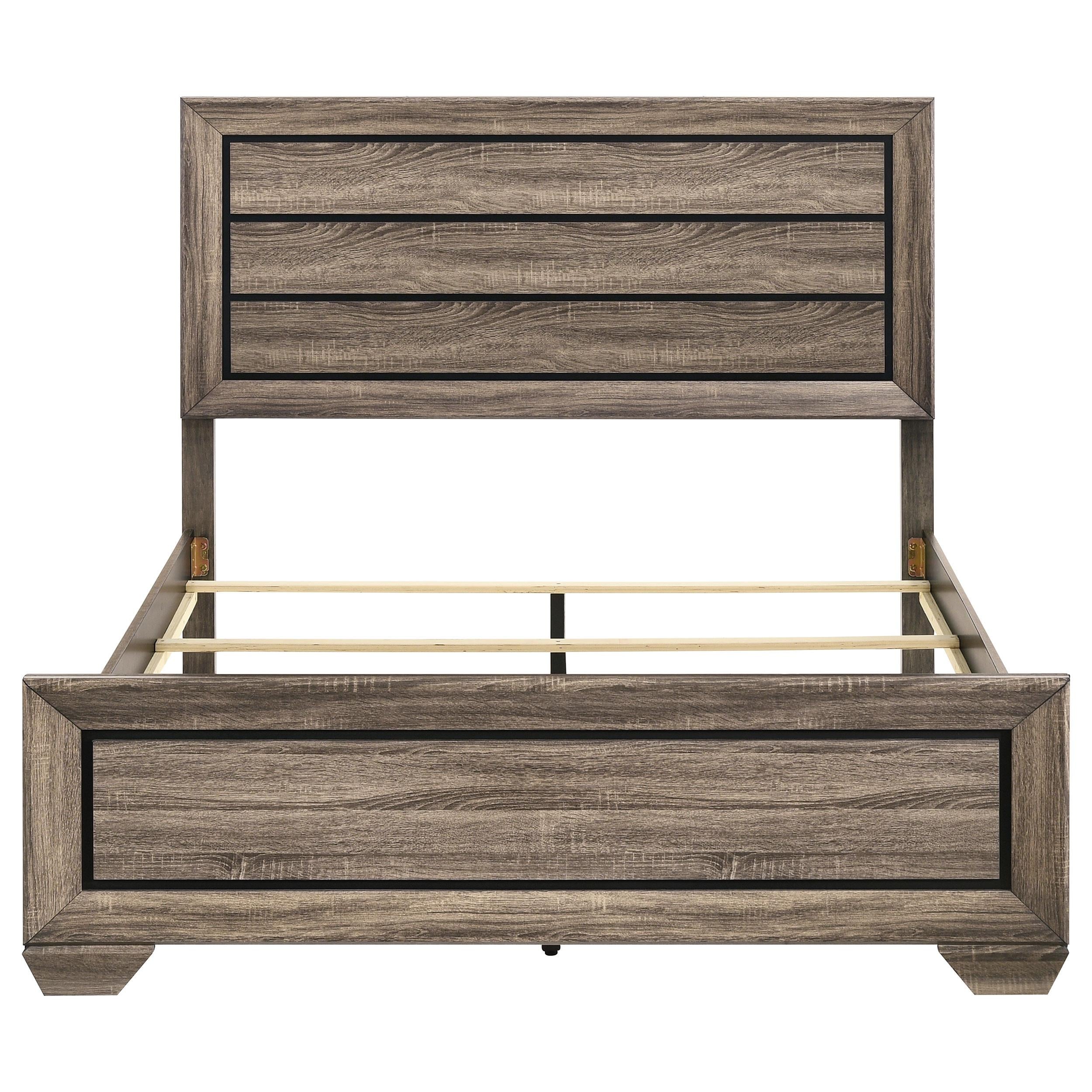 Diamond Modern Furniture COA Kauffman Queen Panel Bed 204191Q IMAGE 3
