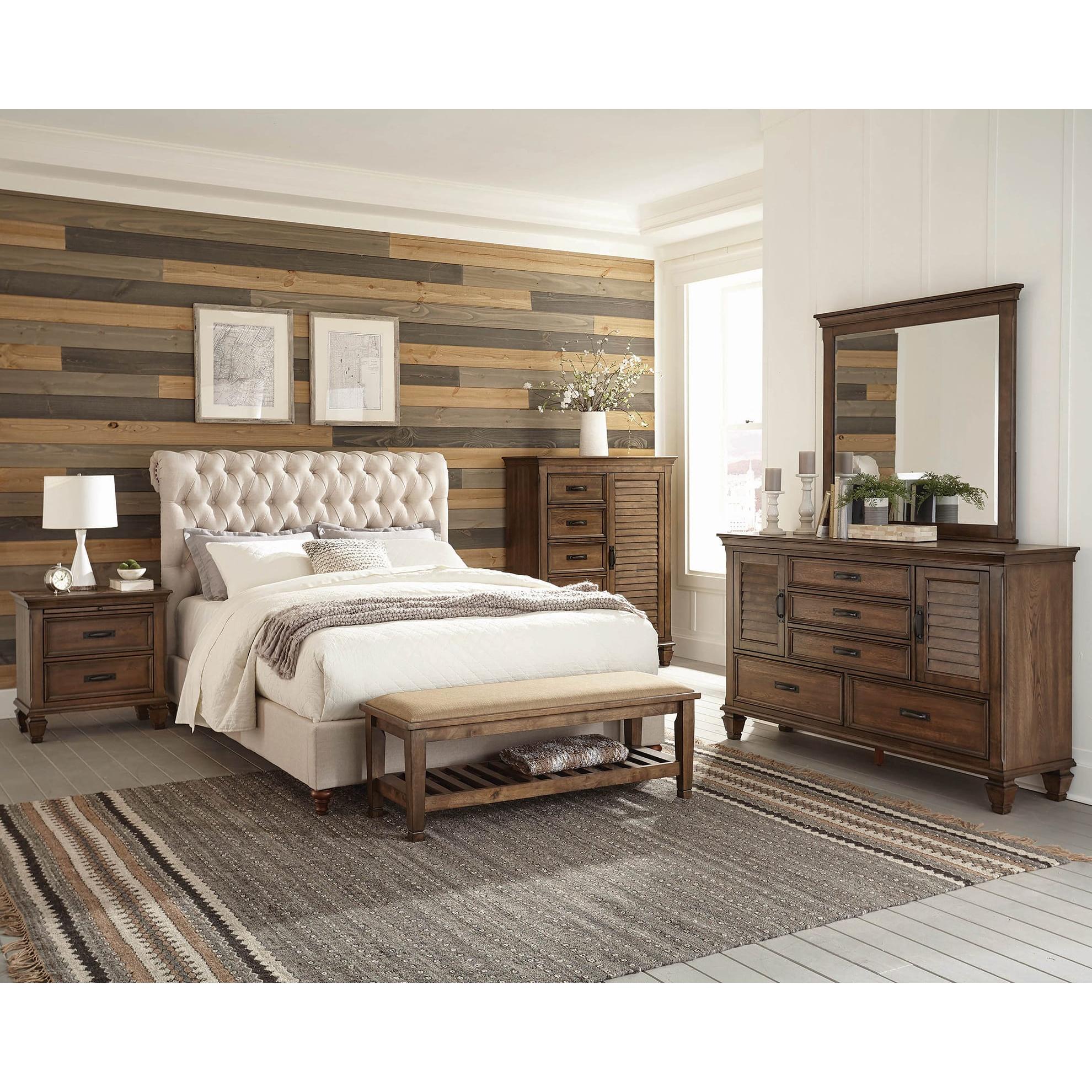 Coaster Furniture Devon California King Upholstered Platform Bed 300525KW IMAGE 7