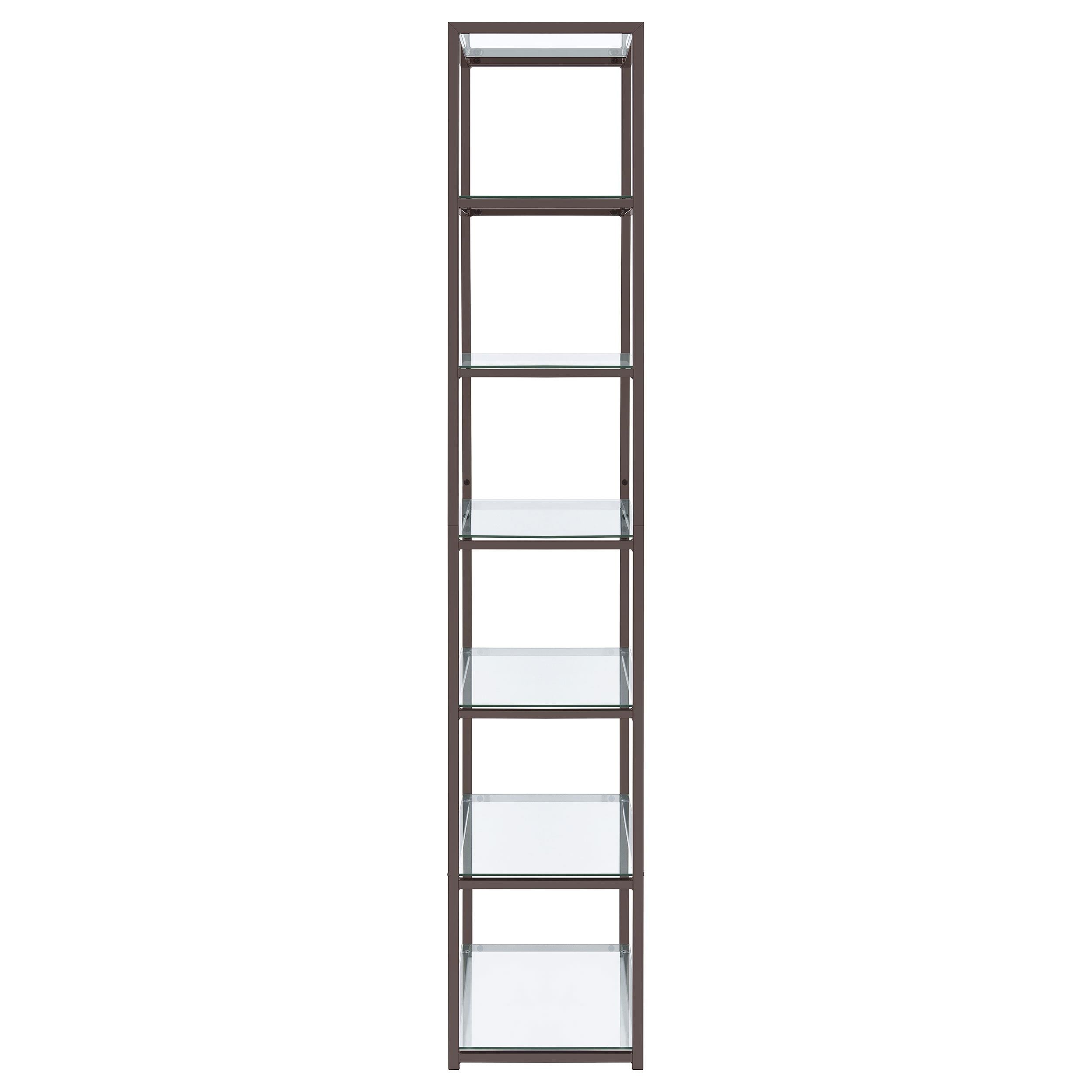 Diamond Modern Furniture COA Bookcases 5+ Shelves 801017 IMAGE 4