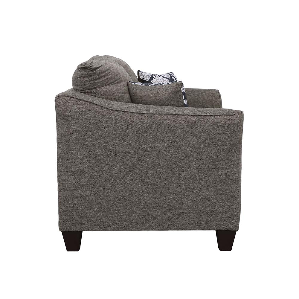 Diamond Modern Furniture COA Salizar Stationary Fabric Loveseat 506022 IMAGE 4