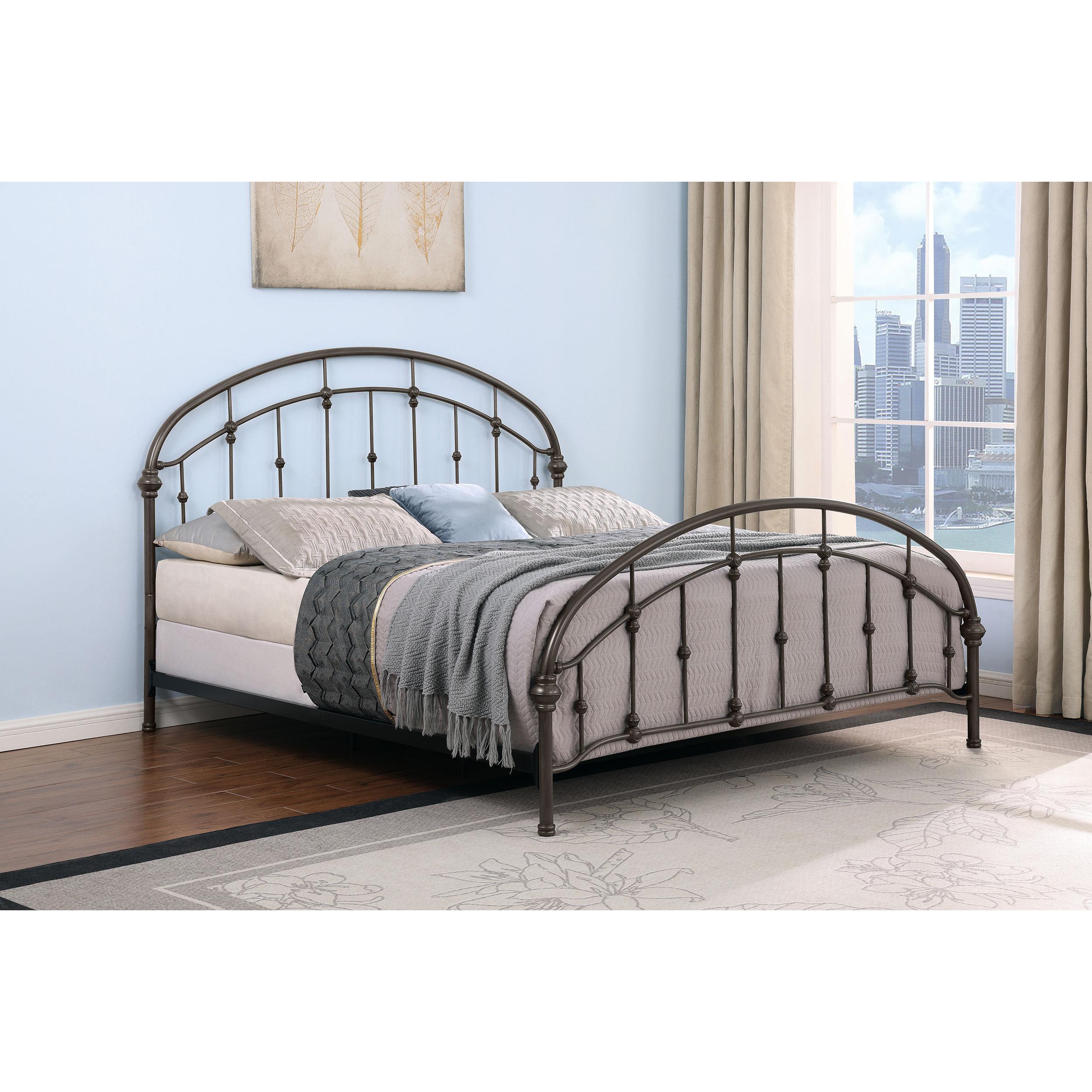 Diamond Modern Furniture COA Maywood King Metal Bed 300407KE IMAGE 8