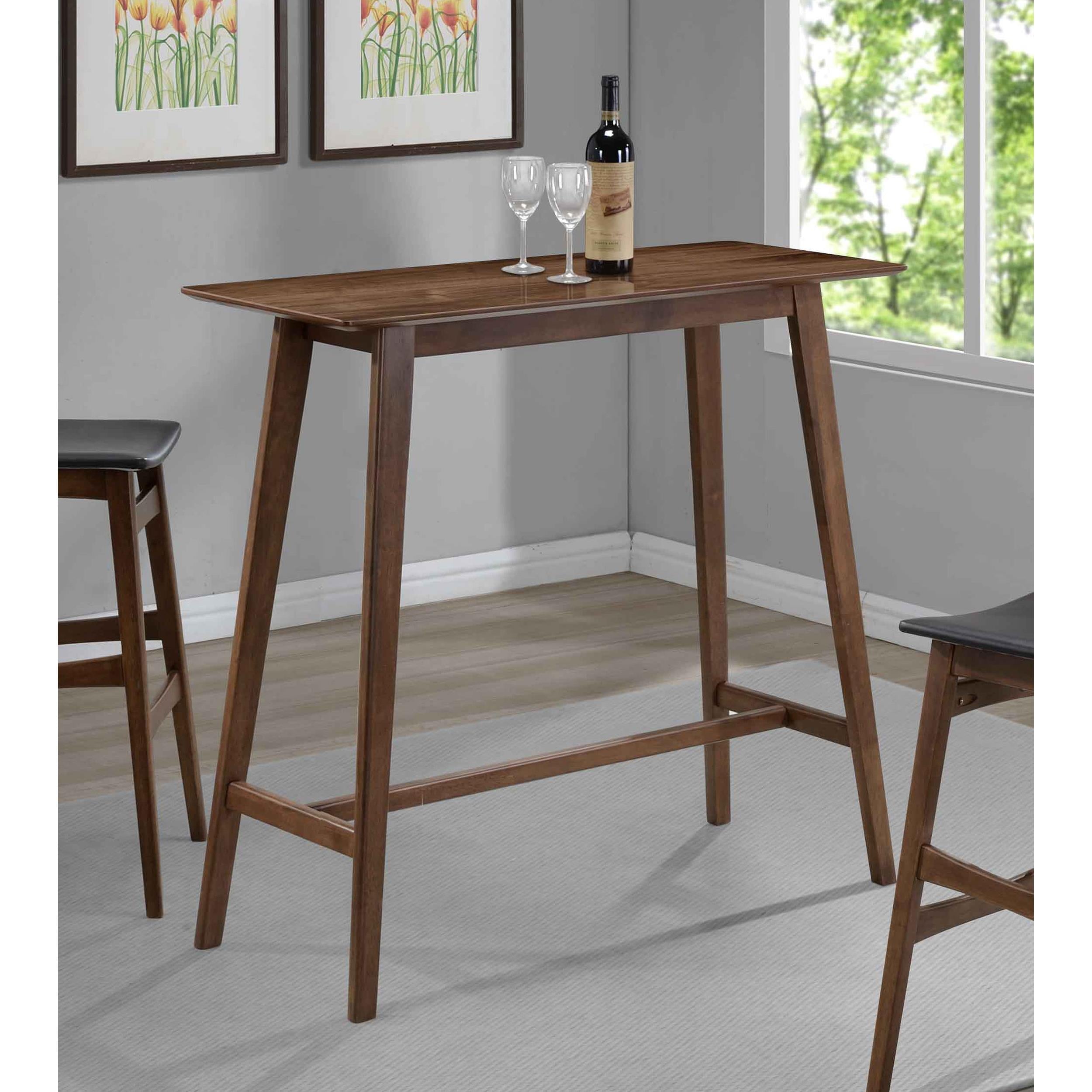 Diamond Modern Furniture COA Pub Height Dining Table with Trestle Base 101436 IMAGE 2