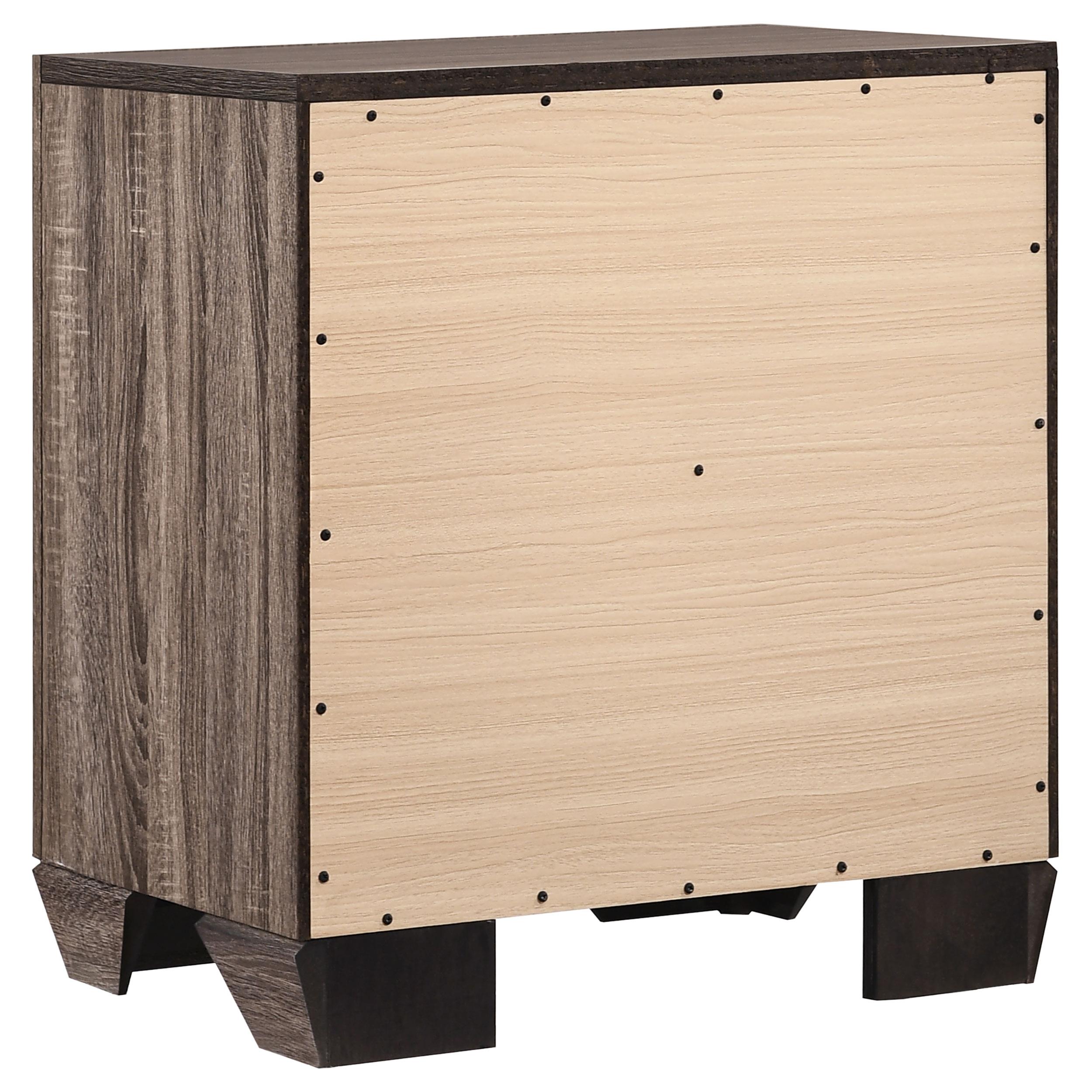 Diamond Modern Furniture COA Kauffman 2-Drawer Nightstand 204192 IMAGE 5