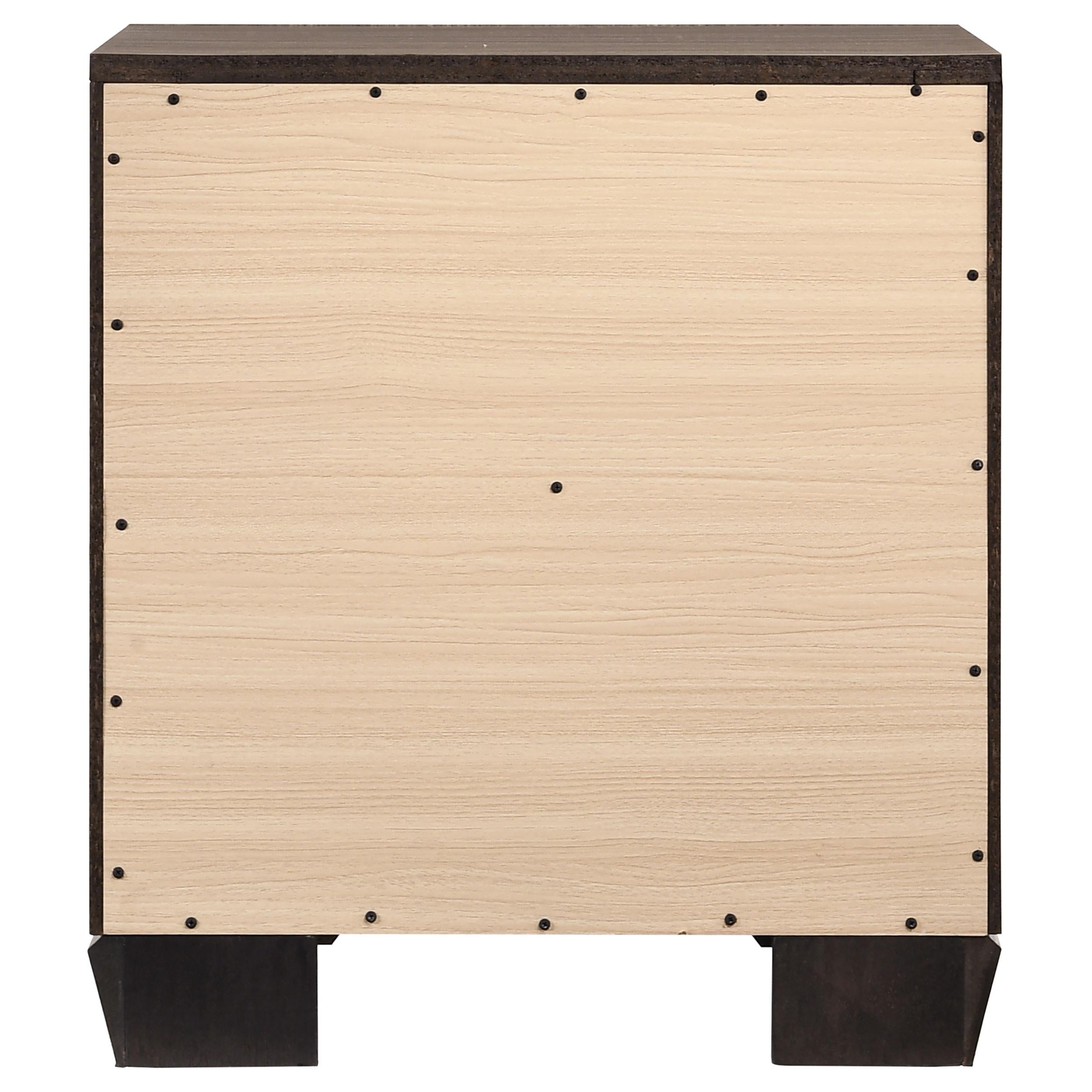Diamond Modern Furniture COA Kauffman 2-Drawer Nightstand 204192 IMAGE 6