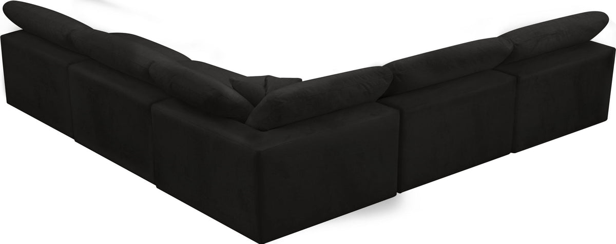 Cozy - 5 Piece Modular Corner Armless Sectional