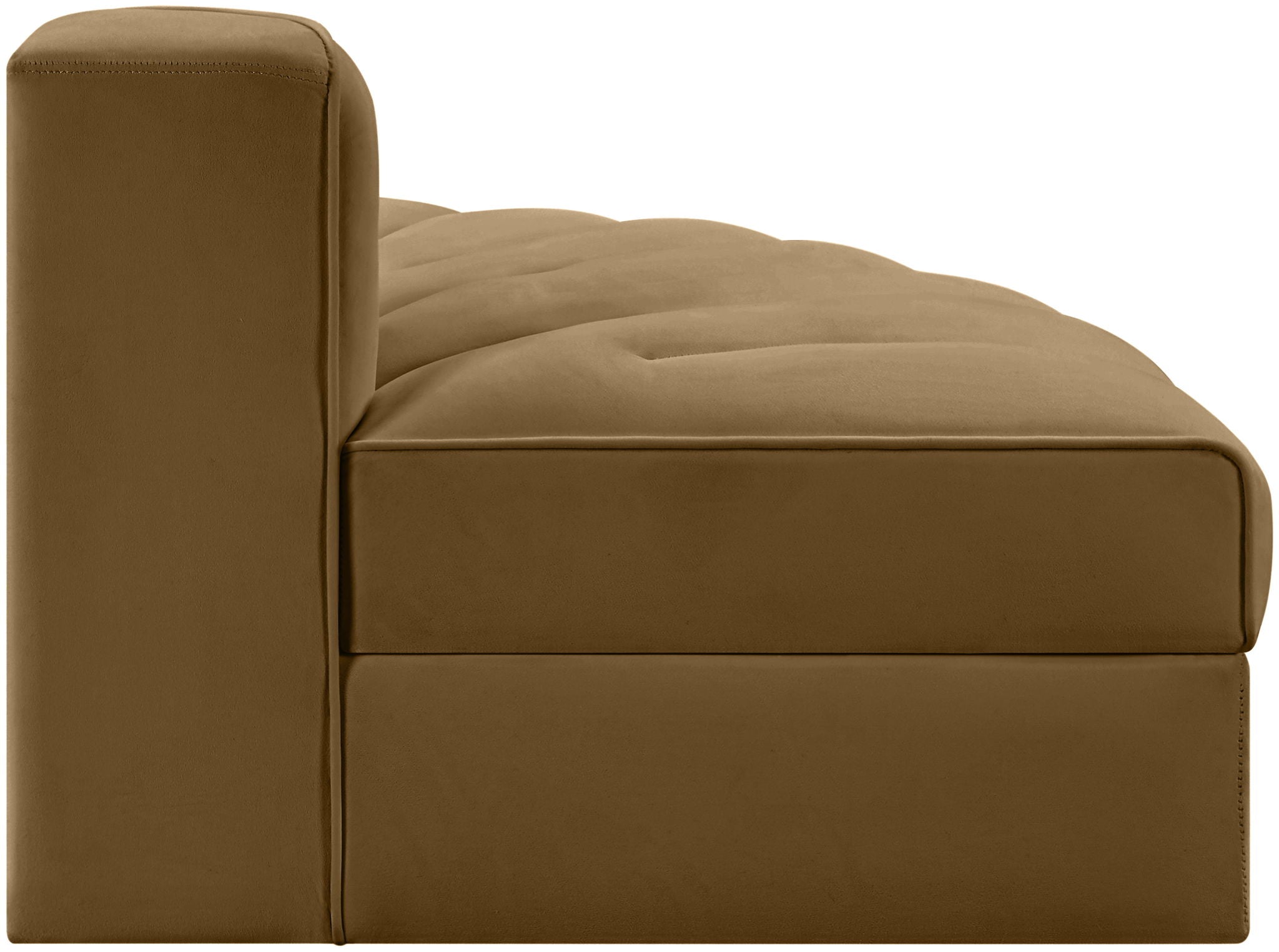 Rummi - Velvet Performance Fabric Upholstered Modular Chair