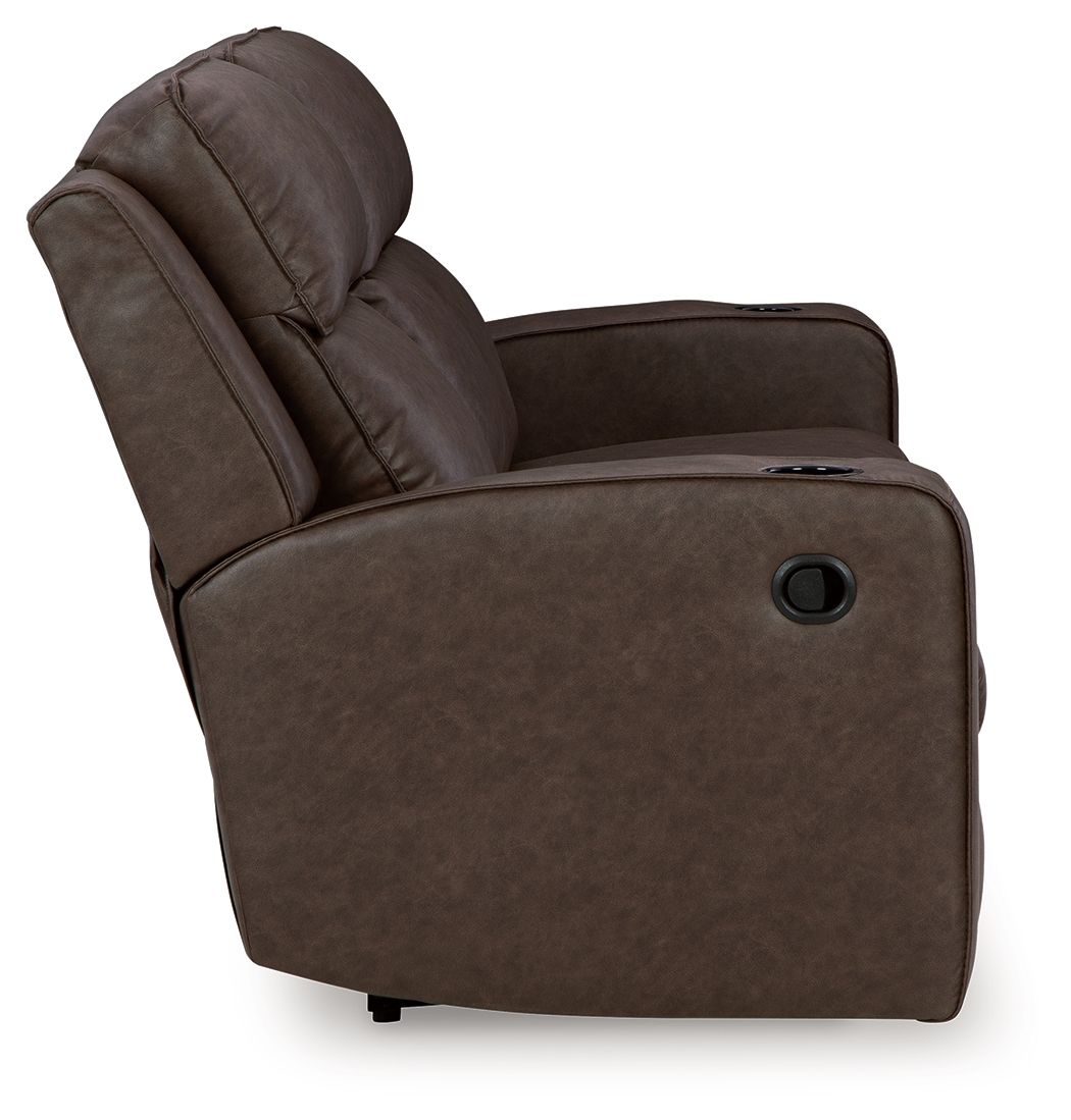 Lavenhorne - Reclining Sofa With Drop Down Table