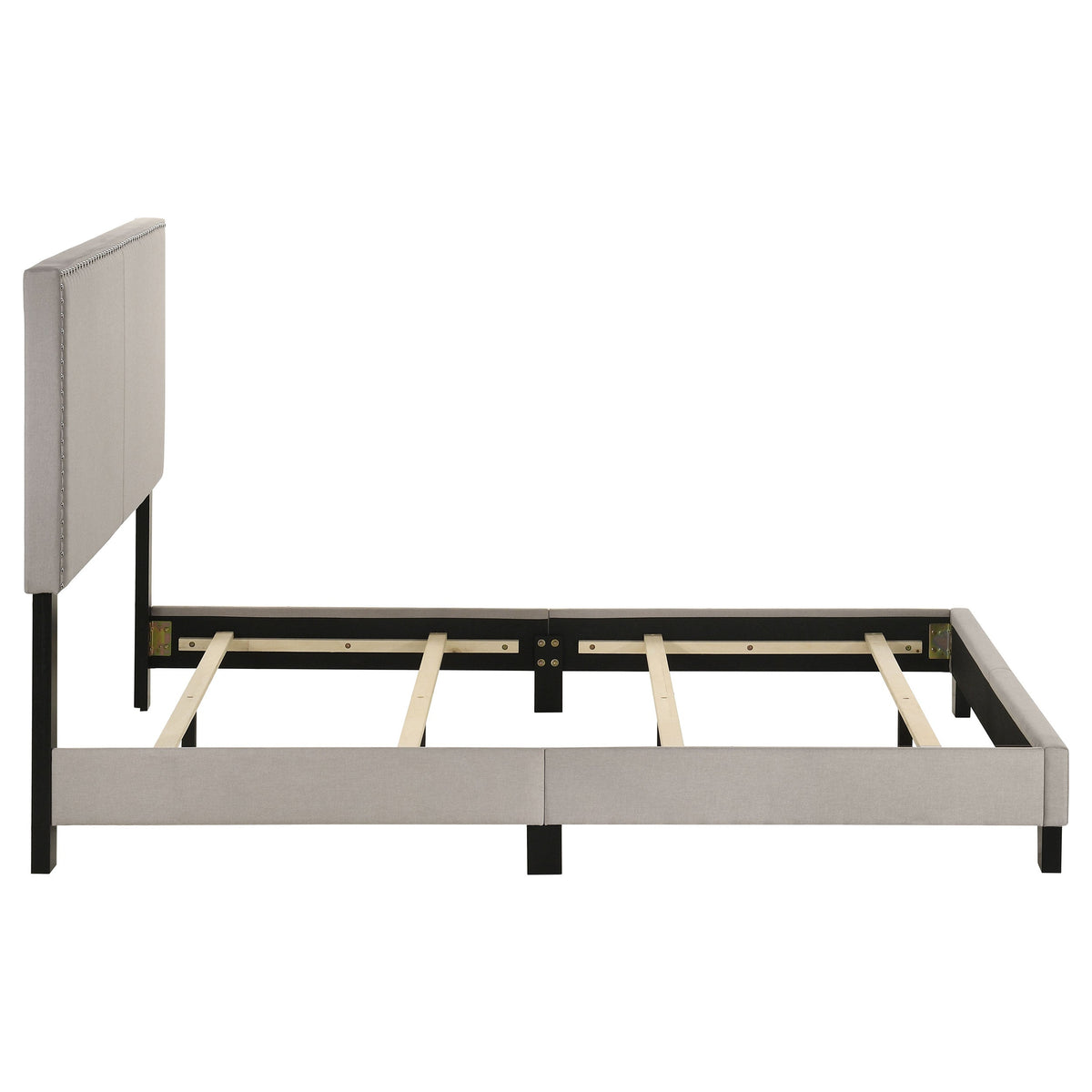 Boyd Upholstered Panel Bed Ivory