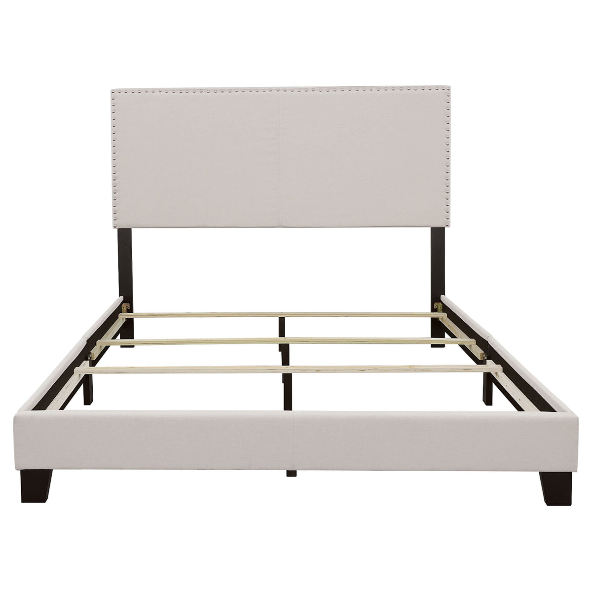Boyd Upholstered Panel Bed Ivory