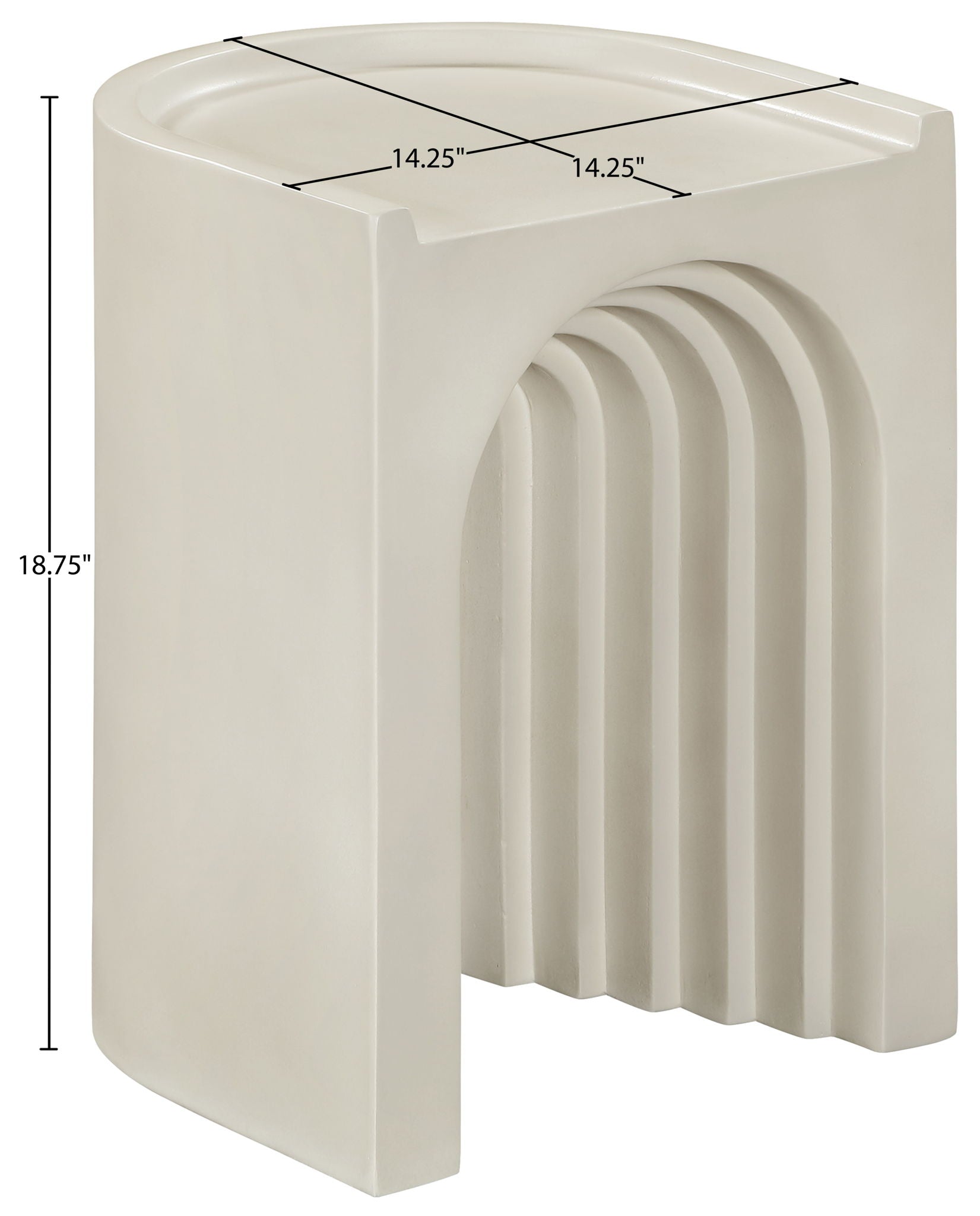 Avenda - Concrete End Table