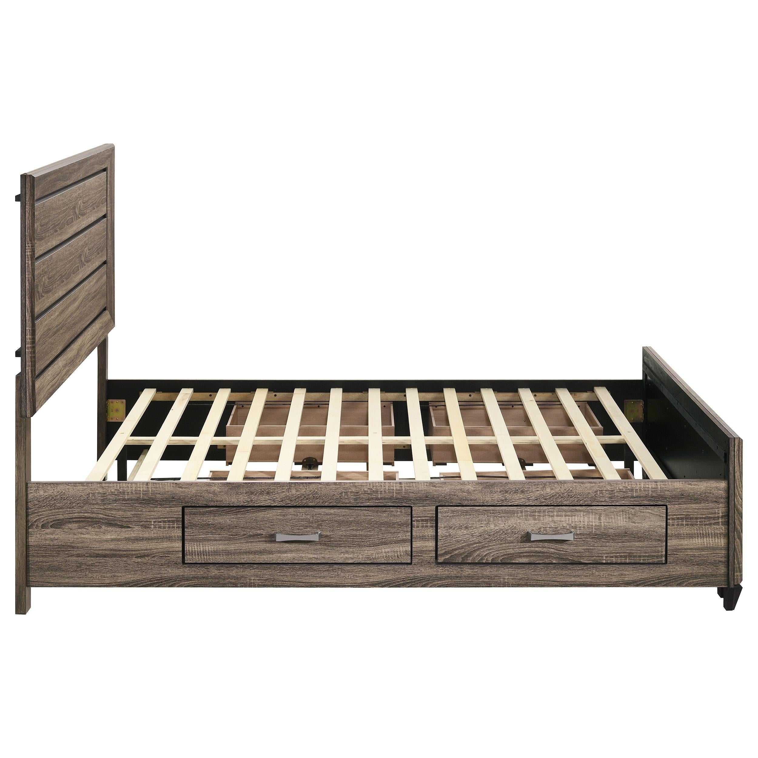 Diamond Modern Furniture COA Kauffman Queen Panel Bed with Storage 204190Q IMAGE 8