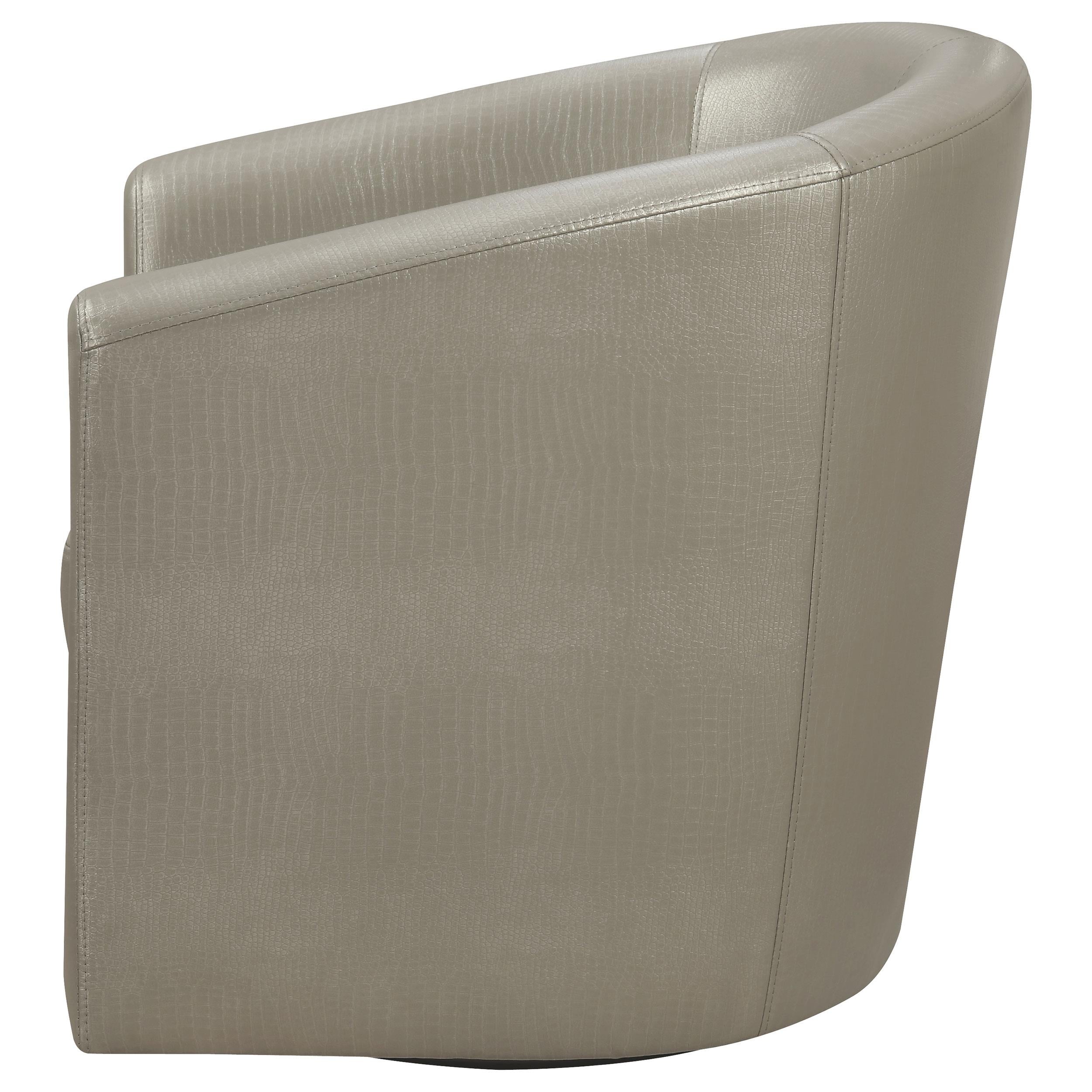 Diamond Modern Furniture COA Turner Stationary Polyurethane Accent Chair 902726 IMAGE 3