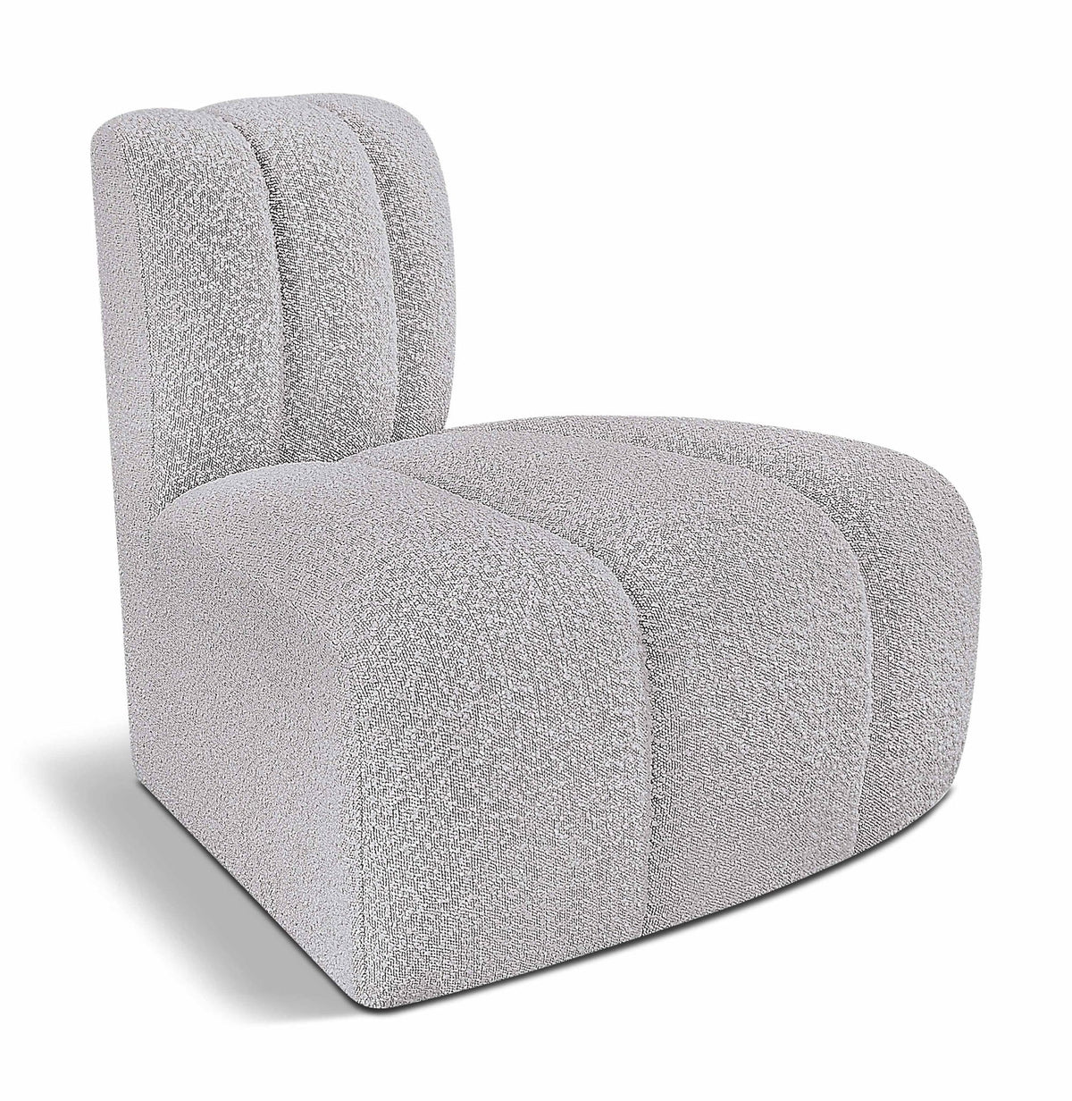 Arc - Boucle Fabric Reverse Corner