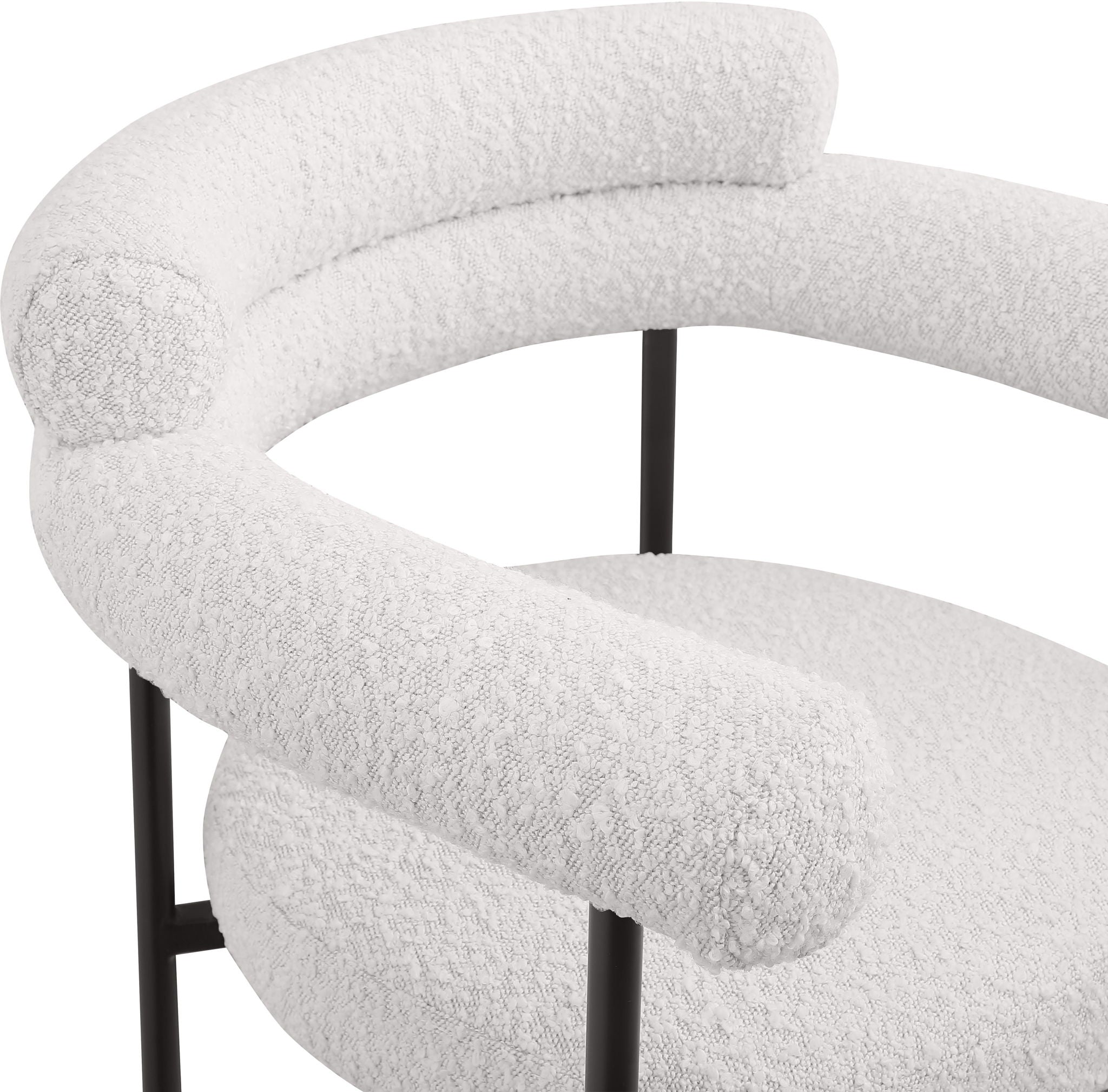 Blake - Counter Stool With Black Base (Set of 2)