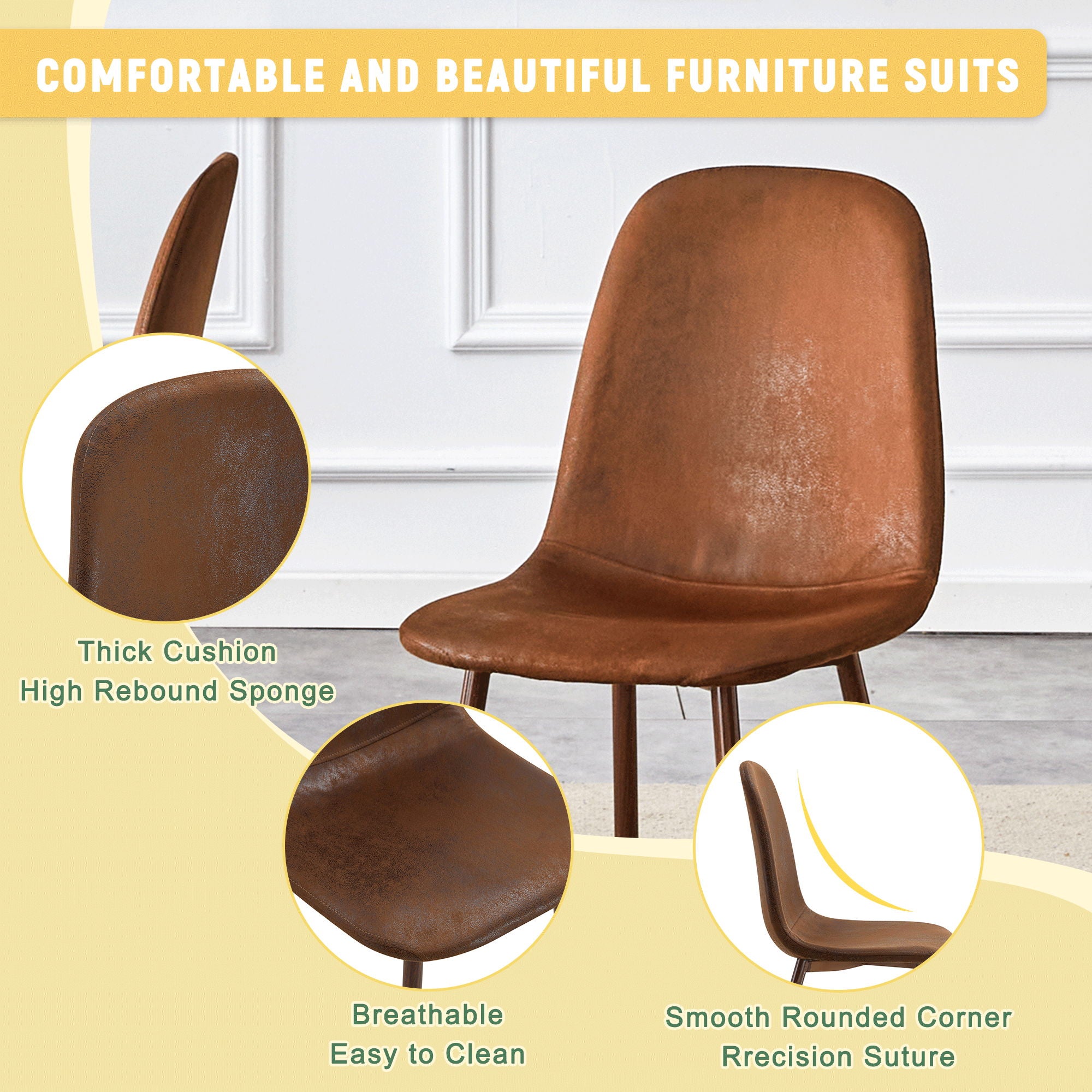Chairs (Set of 4) - Walnut