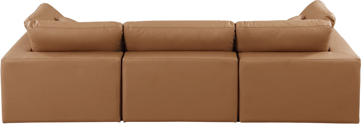 Comfy - Faux Leather Modular Sofa 3 Seats