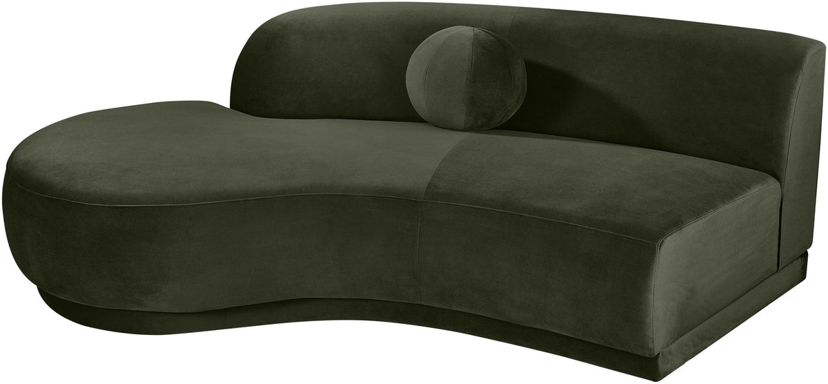 Avra - 86" Velvet Performance Fabric Upholstered Sofa
