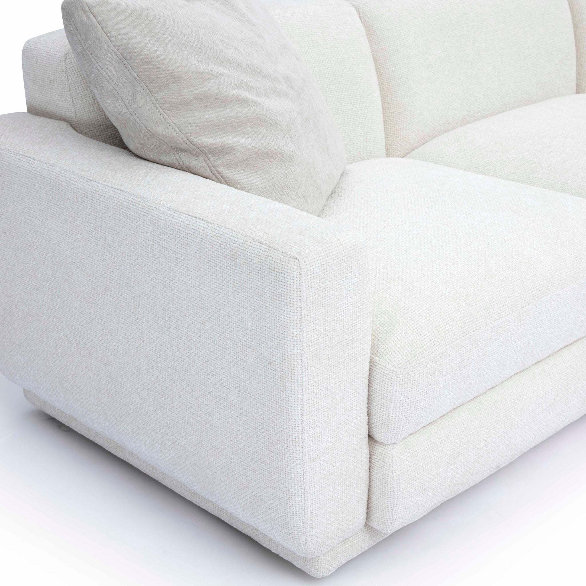 Perry - Modular Large U-Sectional - Cream