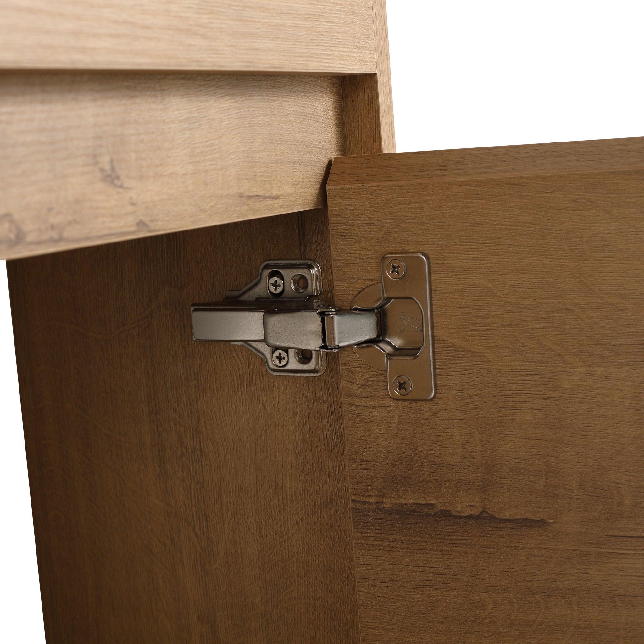 Wall Mounted Bathroom Vanity With Sink And Storage Rack, Soft Close Doors