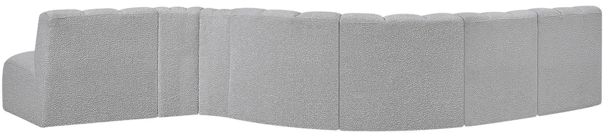 Arc - Boucle Fabric 7 Piece Modular Sofa