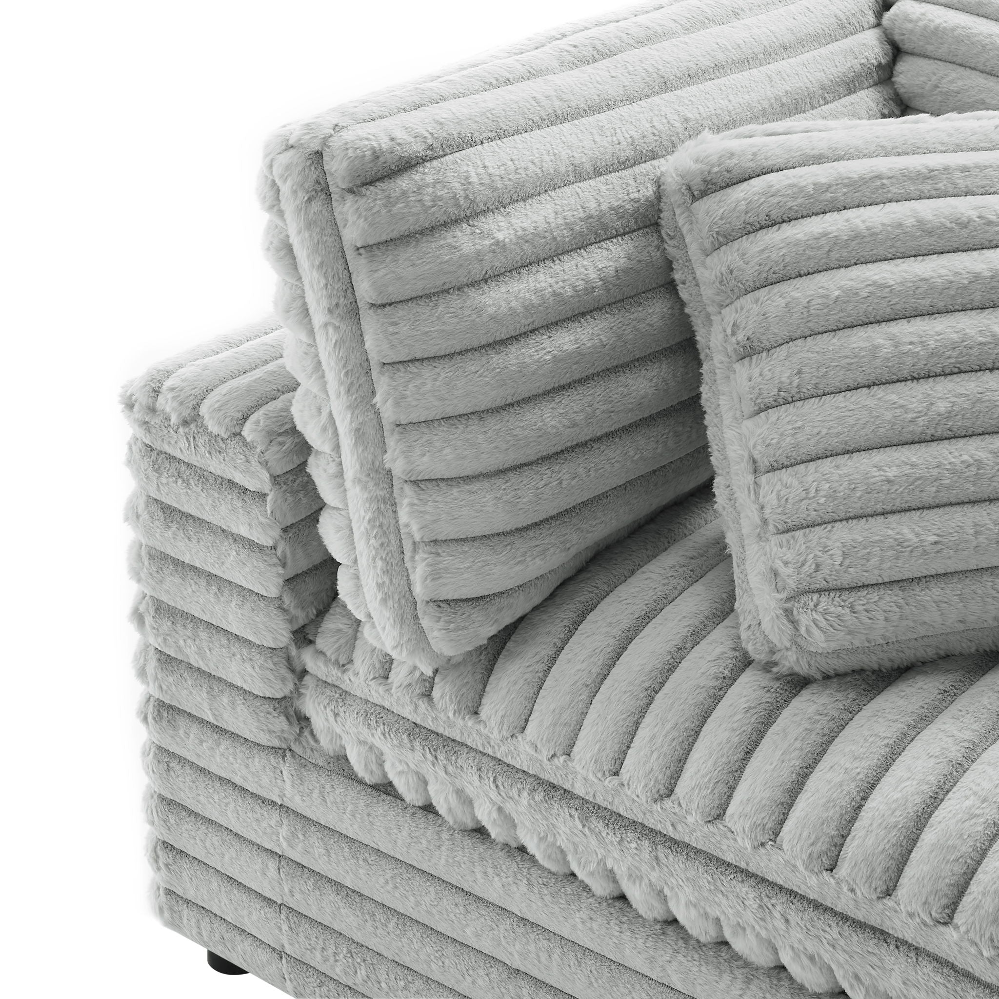 Jenny - 5 Piece Sectional - Gray