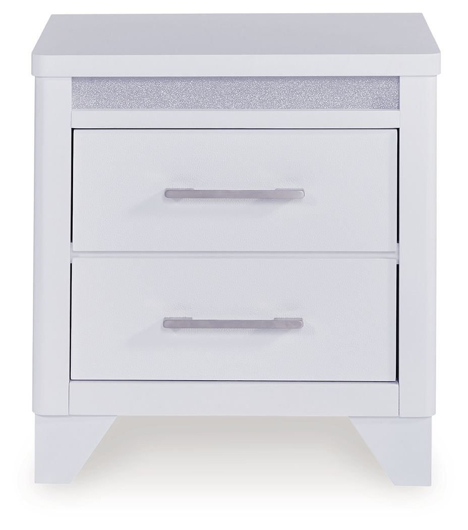 Jarlee - Two Drawer Night Stand - White