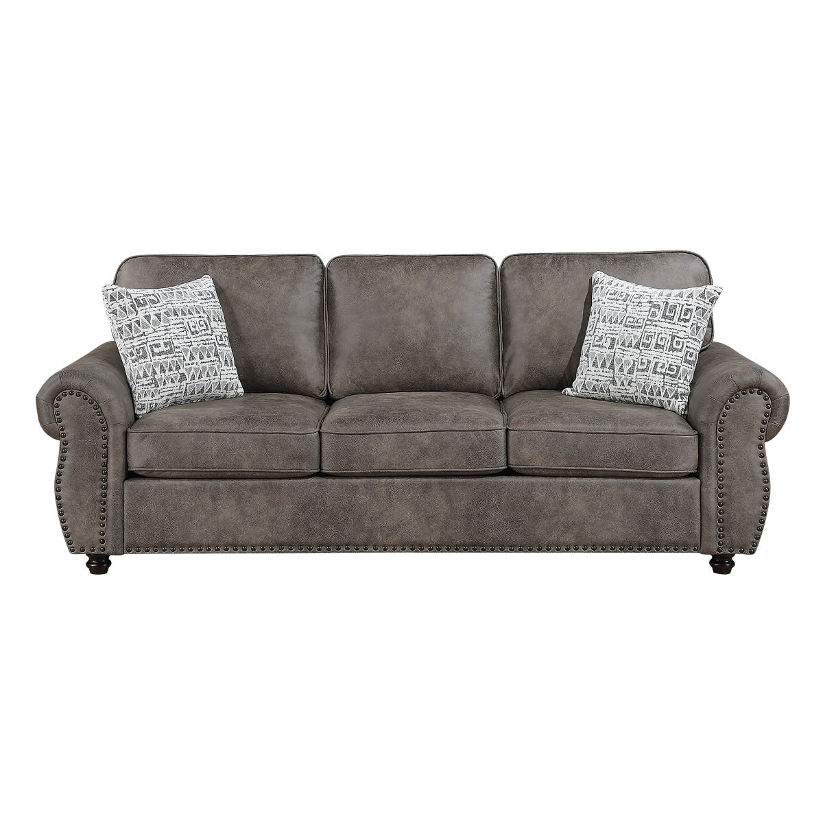 Pinnacle - Sofa - Dark Brown