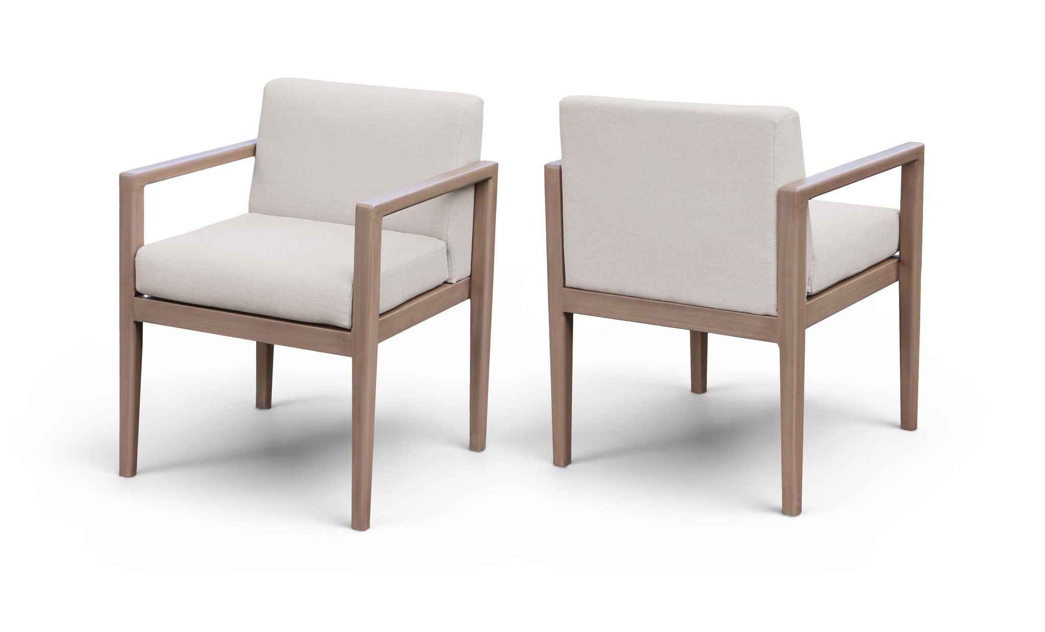 Solace - Olefin Performance Fabric Outdoor Patio Dining Arm Chair