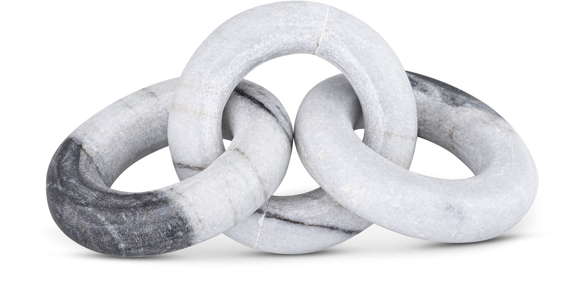 Rings - Marble Decorative Chain Links