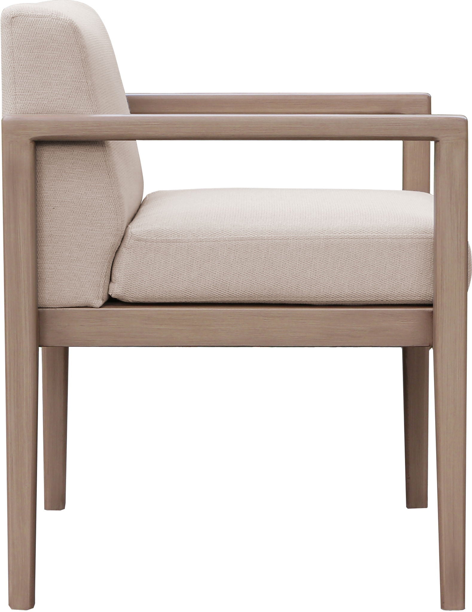 Solace - Olefin Performance Fabric Outdoor Patio Dining Arm Chair