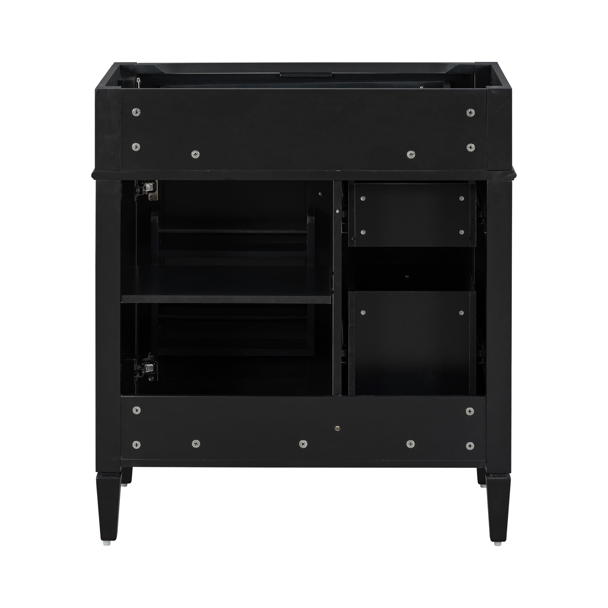 Bathroom Vanity With 2 Drawers And Tip-Out Drawer, Storage Cabinet