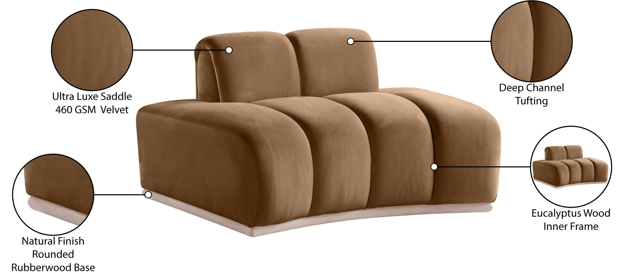 Jace - Chair - Saddle
