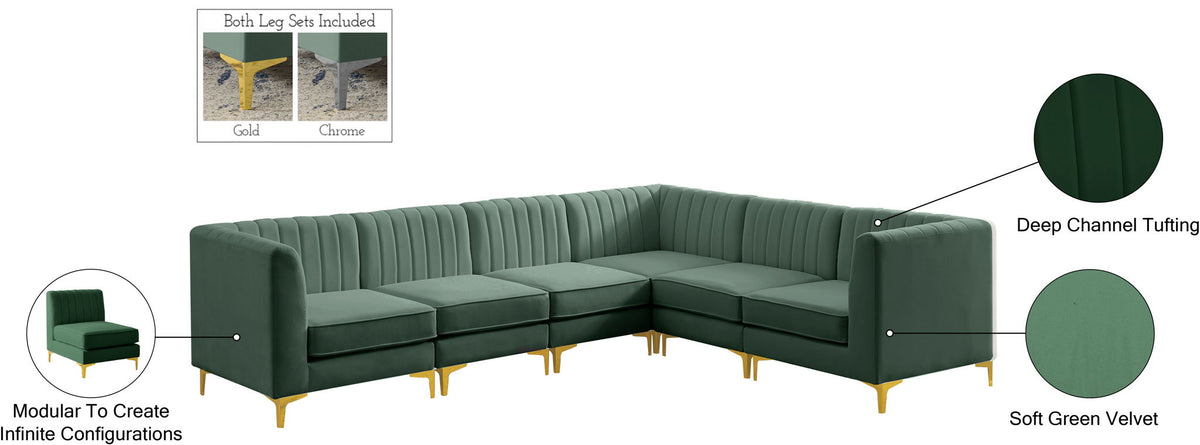 Alina - 6 Piece Sectional