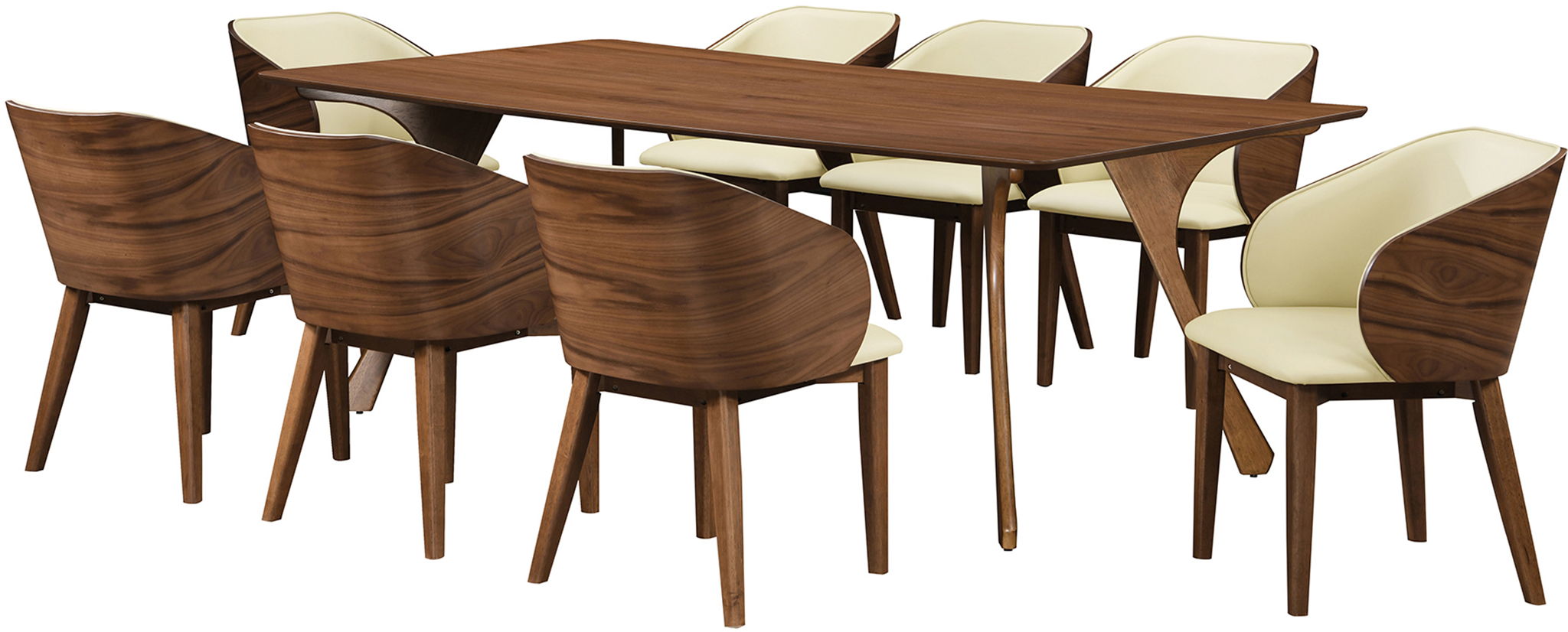Glenwood - Vegan Leather Upholstered Dining Chair (Set of 2)