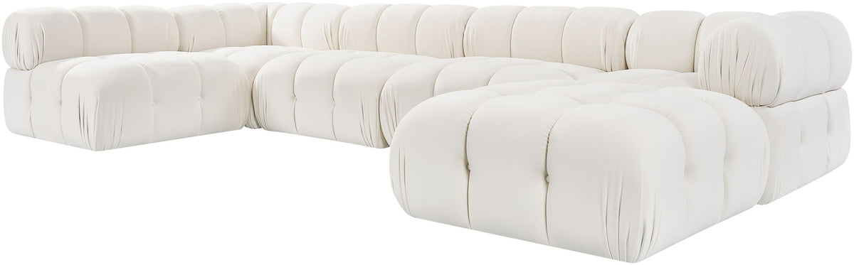 Orin - 6 Piece Modular Sectional (3 Modular Chairs, 2 Corner Chairs & Ottoman)