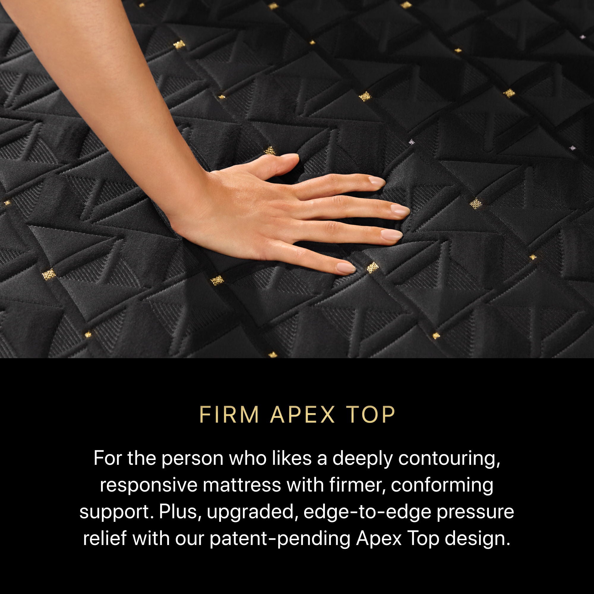 Beautyrest Black - 16" Series Four Hybrid Firm Apex Top Mattress