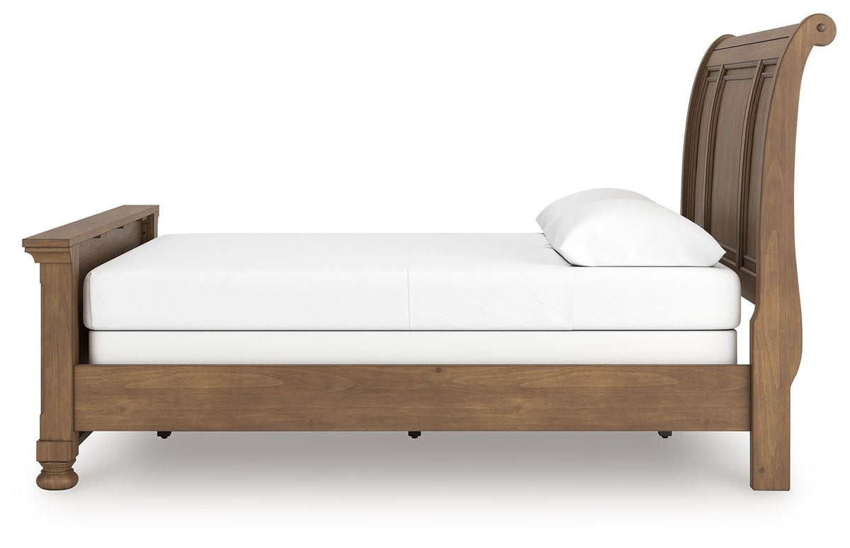 Feddinger - Sleigh Bed