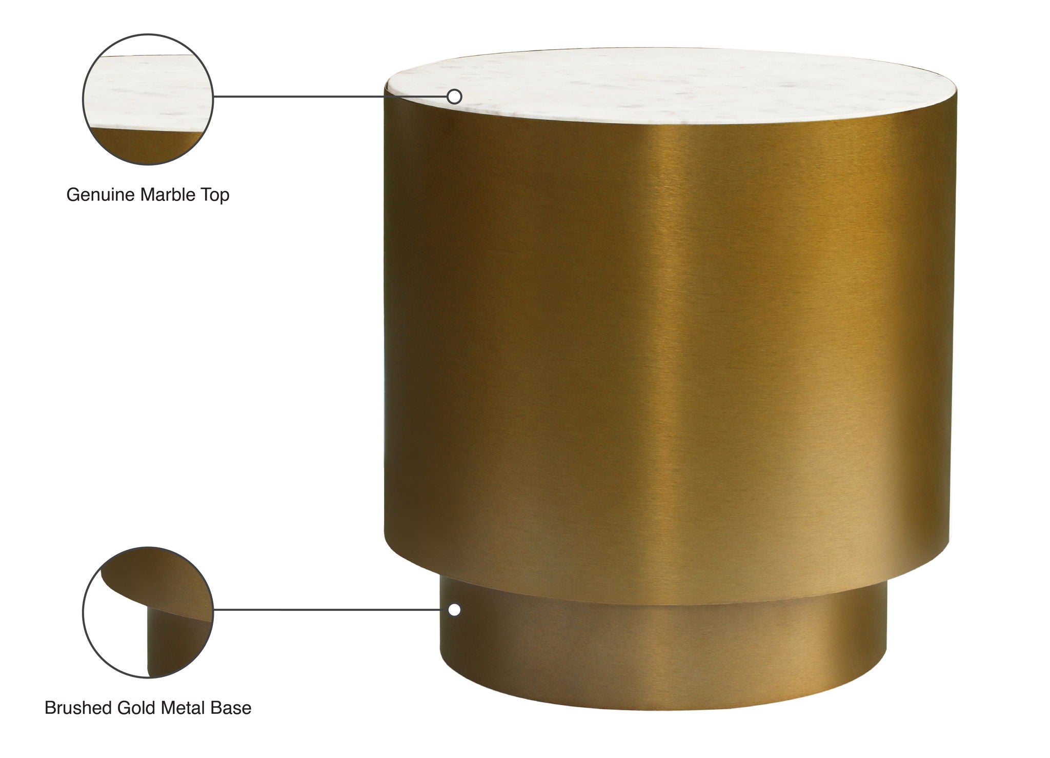 Presley - Metal Table