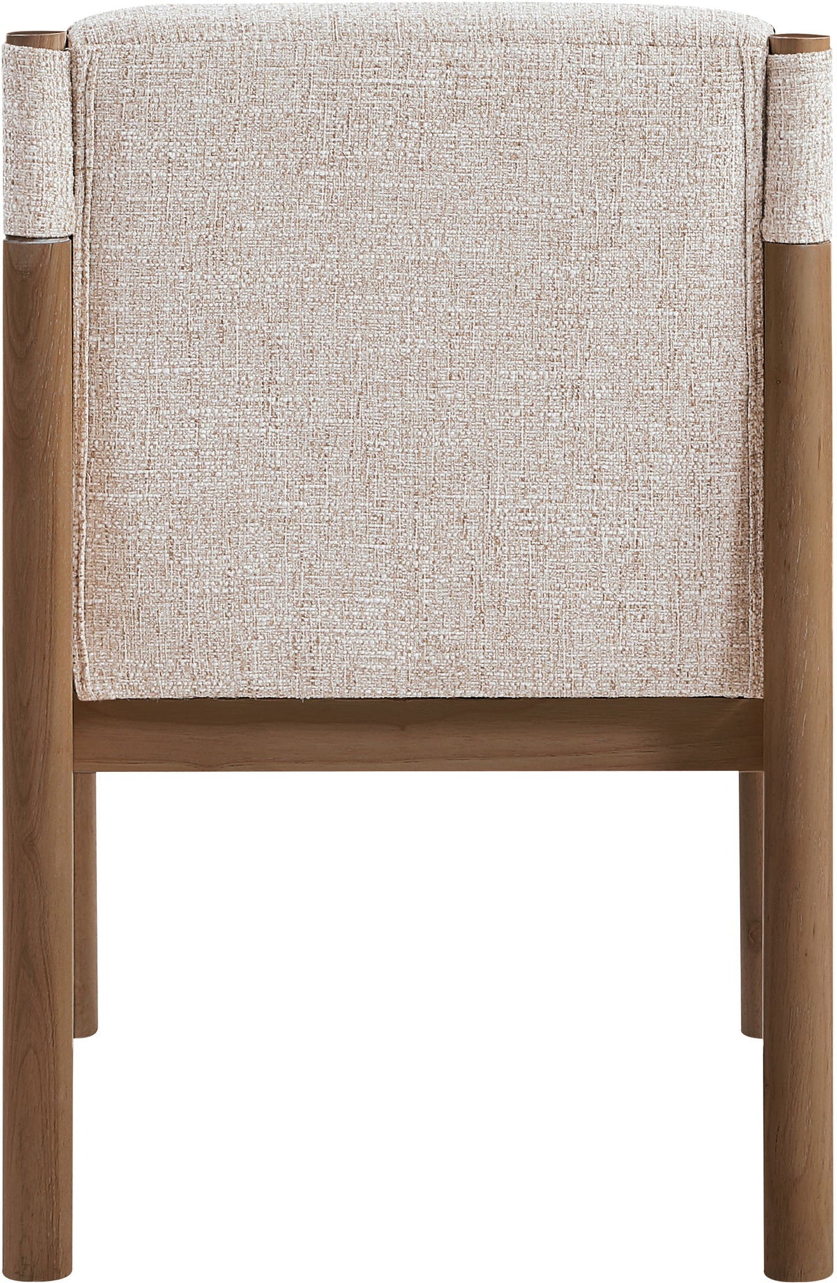 Eloura - Linen Textured Fabric Dining Chair (Set of 2)