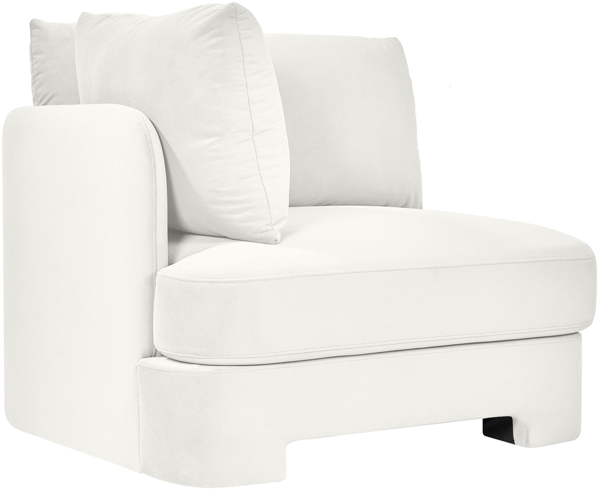 Hammond - Velvet Performance Fabric Upholstered Chair