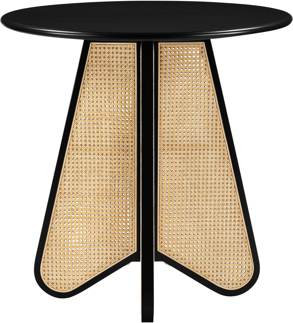 Butterfly - Solid Wood And Natural Cane Table