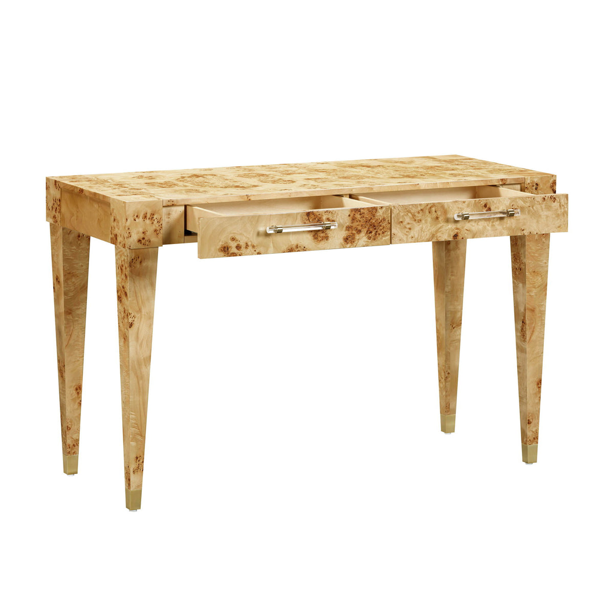 Brandyss - Work Desk - Natural Burl