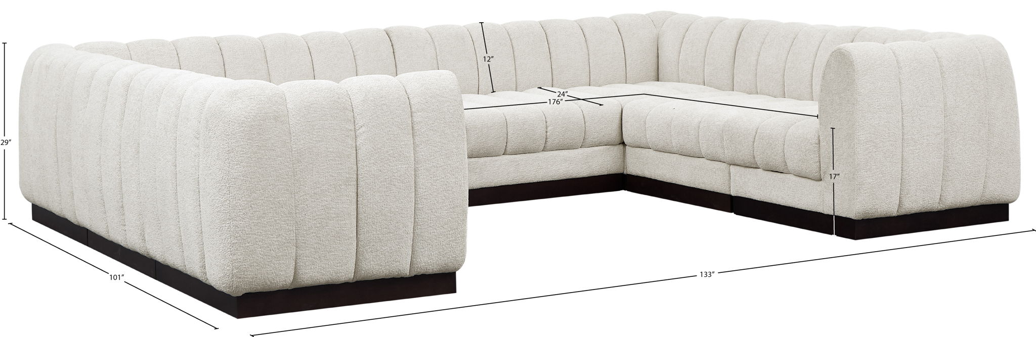 Quinn - 8 Piece Modular Sectional