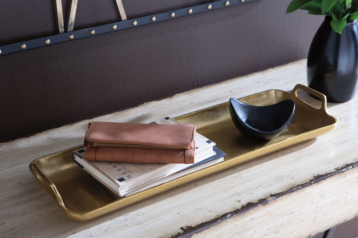 Posy - Tray - Gold Finish