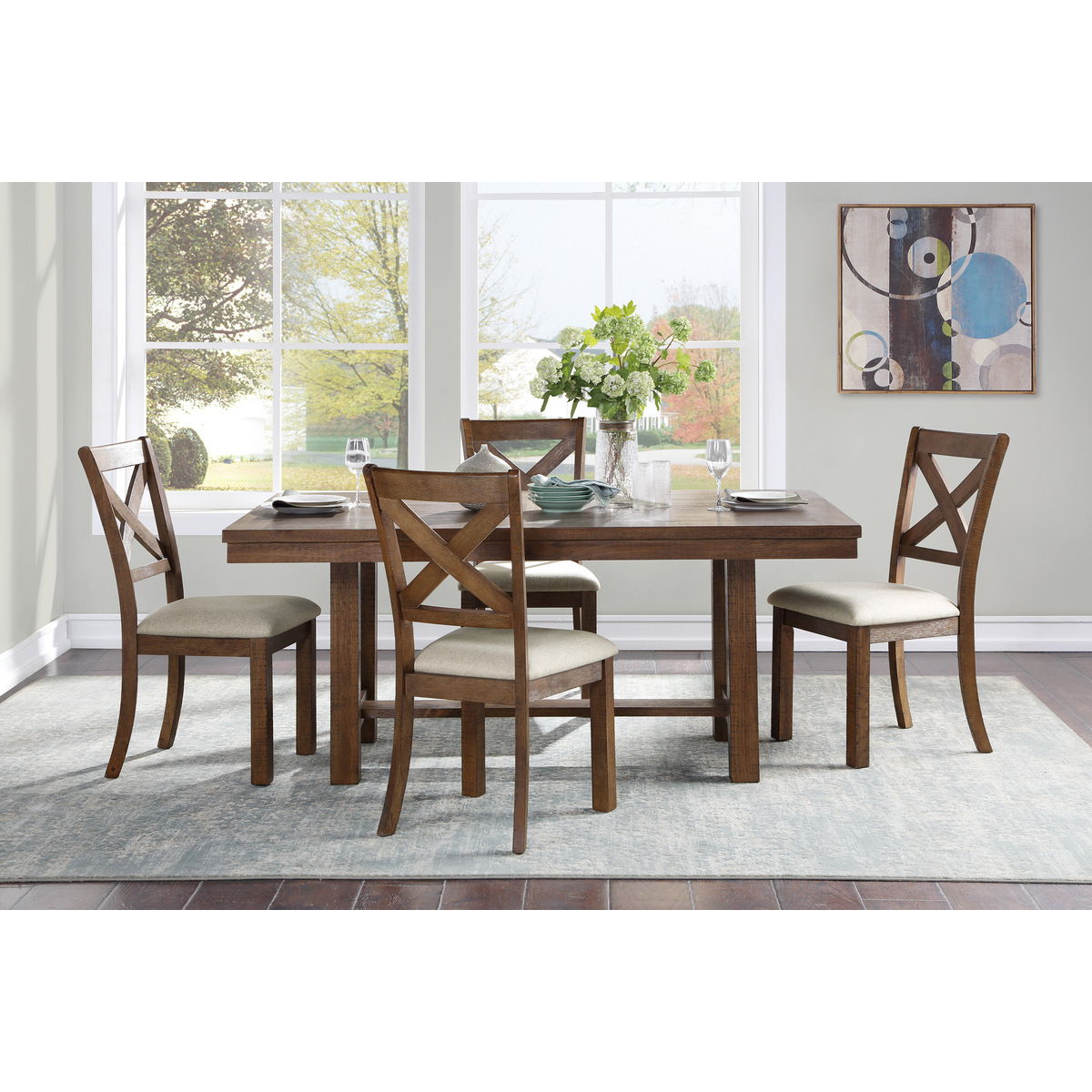 Bonner - Dining Table - Brown