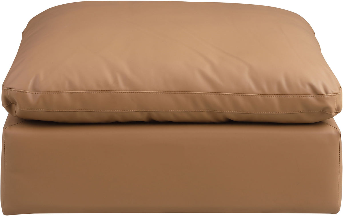 Comfy - Faux Leather Ottoman