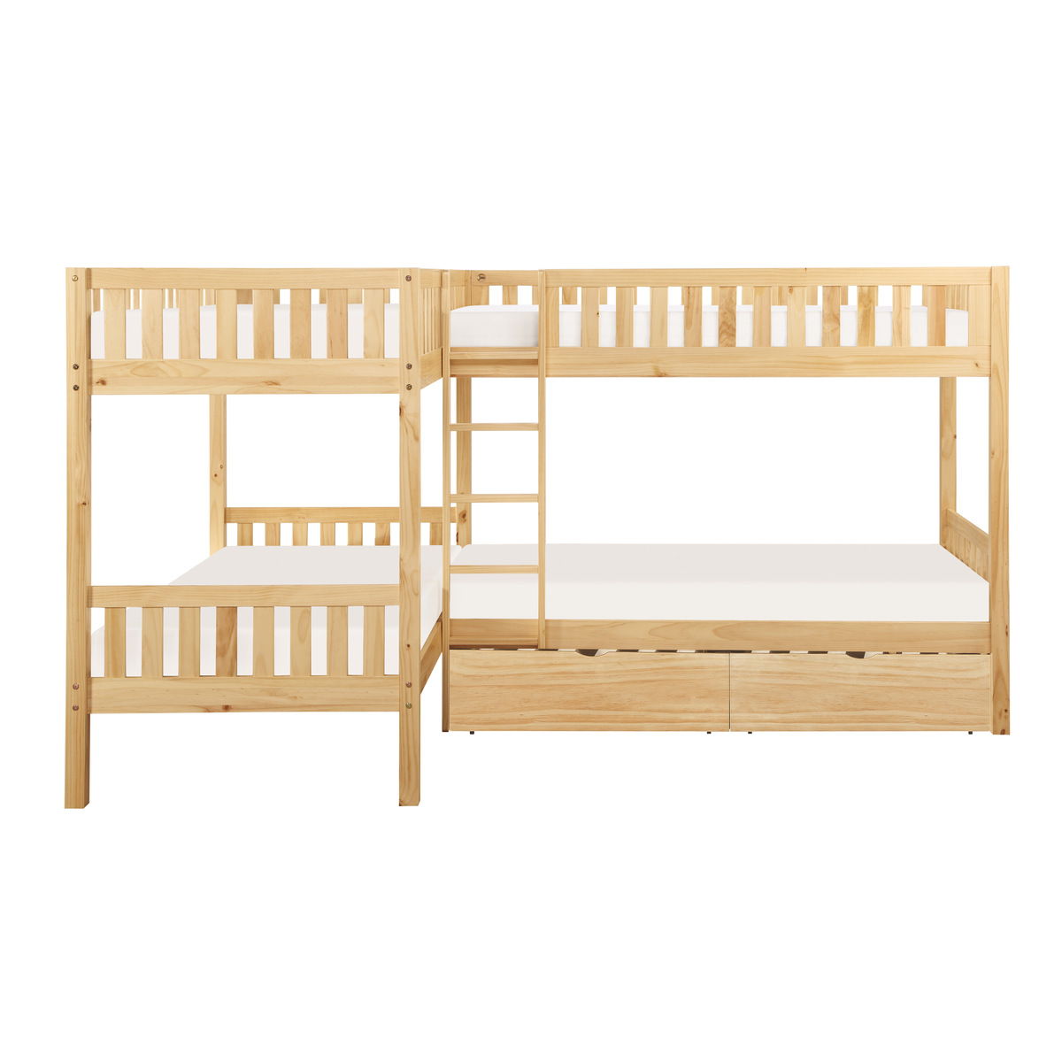 Bartly - Corner Bunk Bed