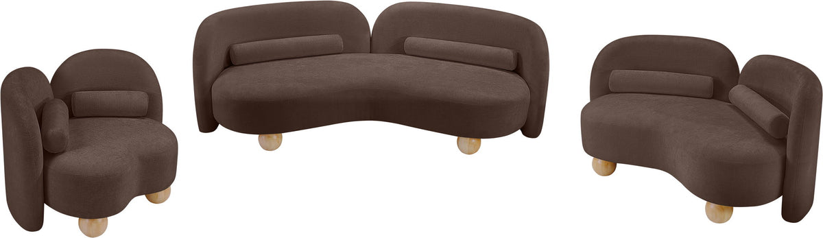 Daphne - Chenille Loveseat