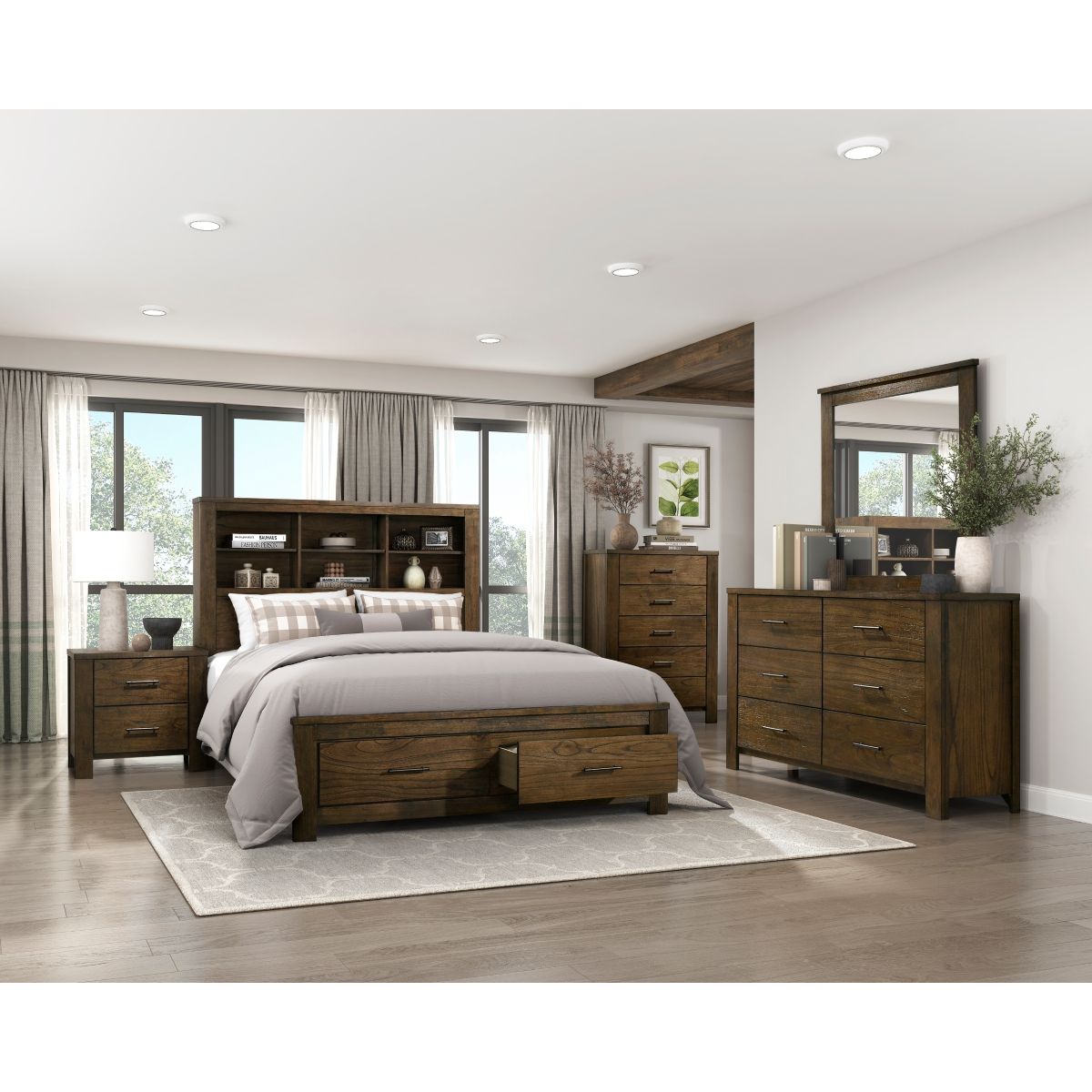 Sullivan - Mirror - Brown